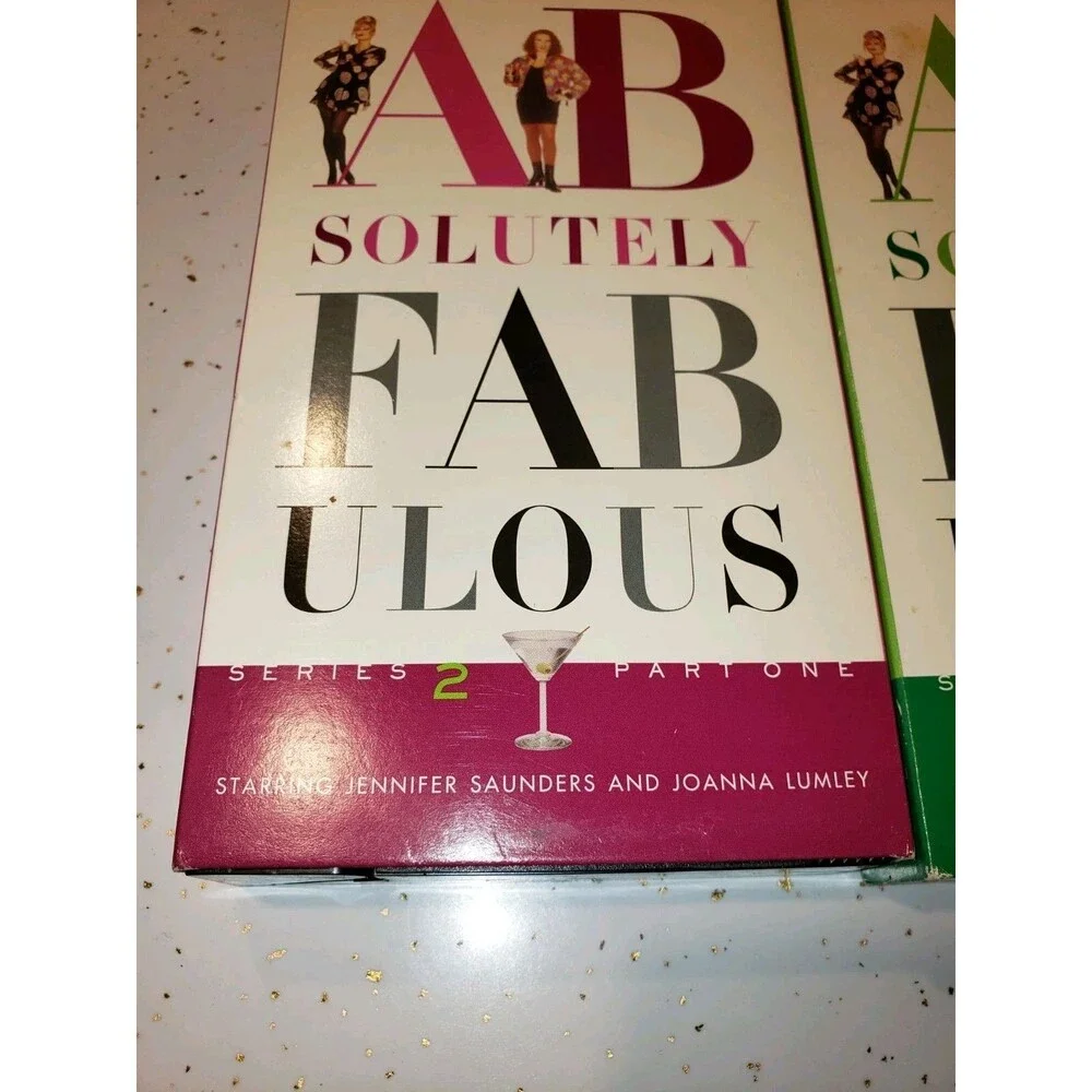 Absolutely Fabulous - Set. 2, Pt. 1 & 2(VHS, 1995) CBS FOX BBC